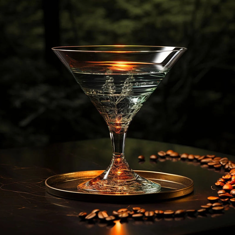 Clear Cappuccino Martini