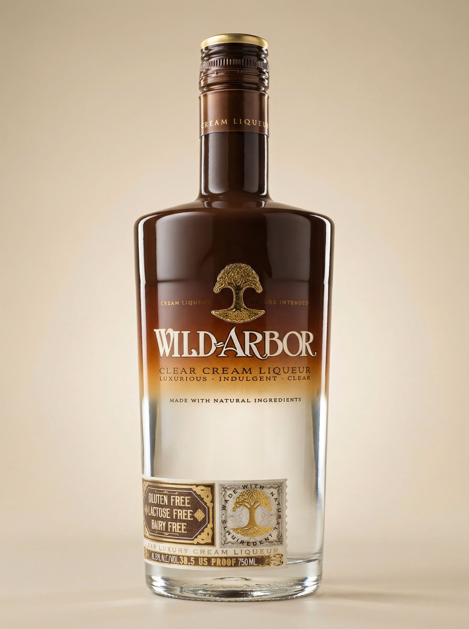 Wild-Arbor Clear Cream Liqueur Original 75cl bottle